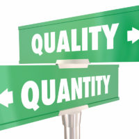 Quality based healthcare over quantity Quality based healthcare over quantity