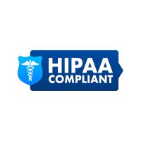 Hipaa compliant. Checkmark icon. Vector design. Logo symbol. Hipaa compliant. Checkmark icon. Vector design. Logo symbol.